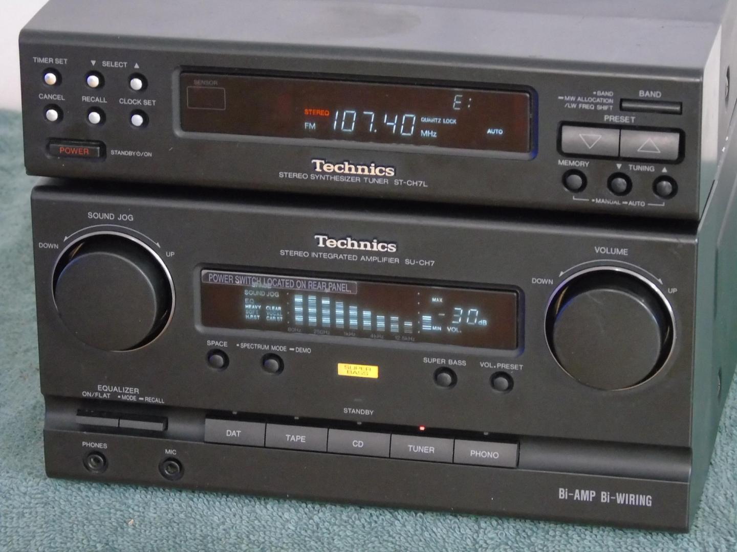 amplituner technics sa- ch7 sprawny. dostawa.