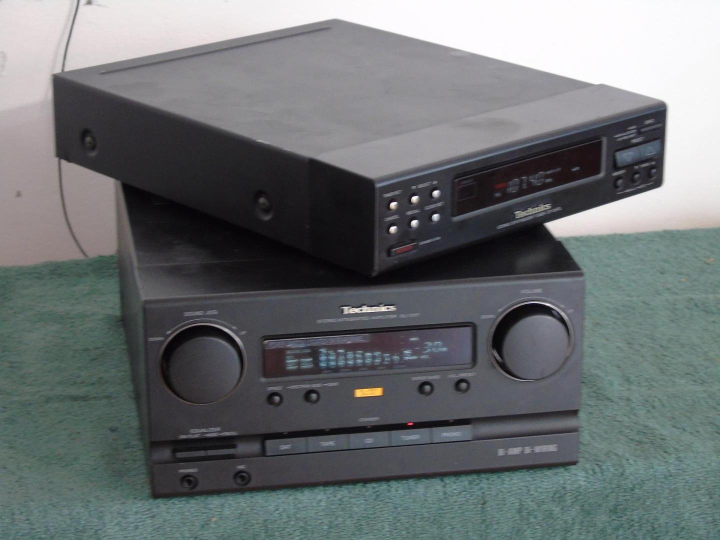 amplituner technics sa- ch7 sprawny. dostawa.