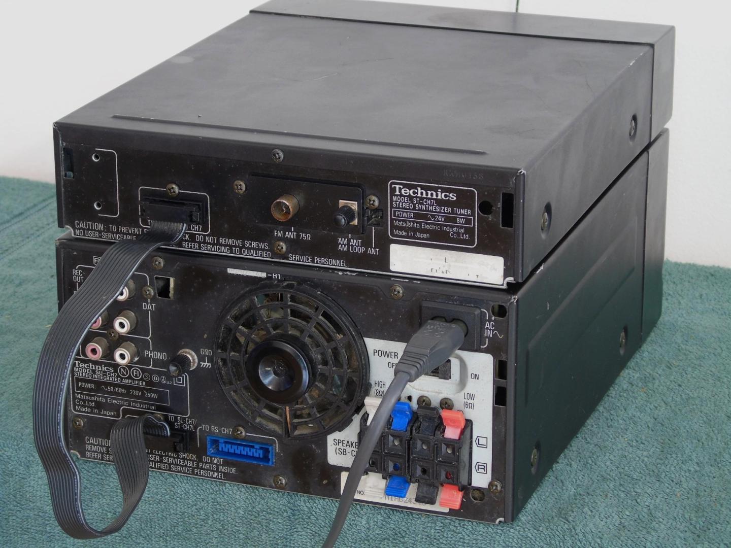 amplituner technics sa- ch7 sprawny. dostawa.