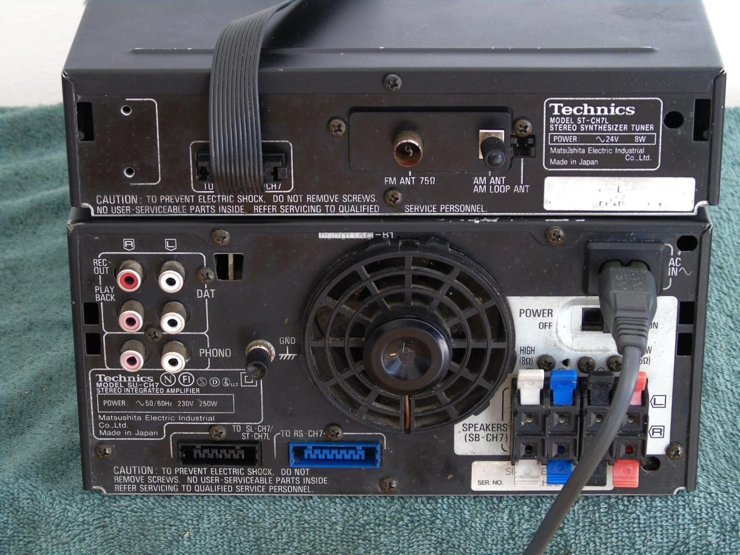 amplituner technics sa- ch7 sprawny. dostawa.