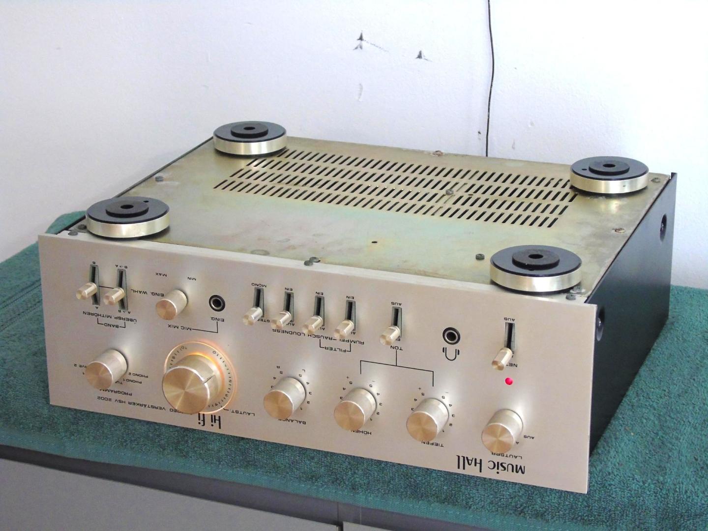 wzmacniacz music hall hvs 2002 vintage. dostawa
