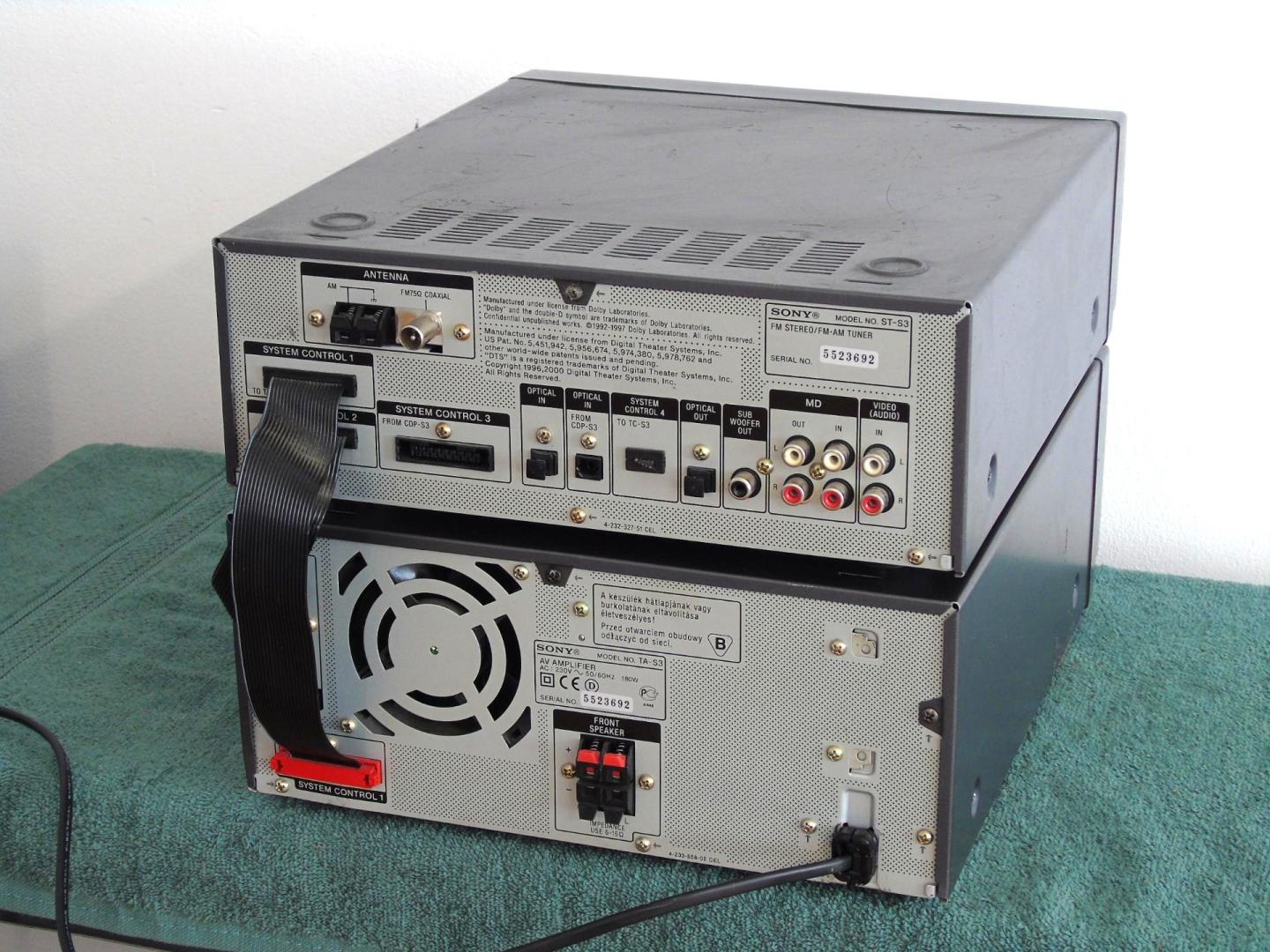 Wzmacniacz stereo Sony TA-S3 korektor graficzny wejście optyczne. DOST