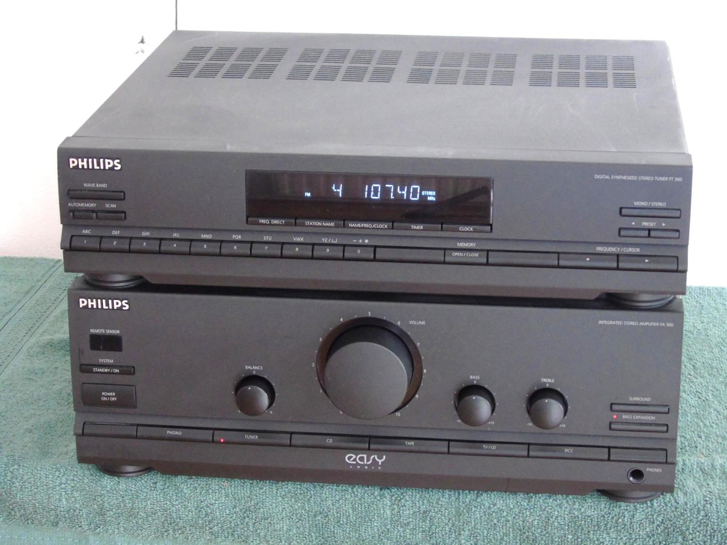 Amplituner Philips FR-360 mocny i sprawny. WYSYŁKA