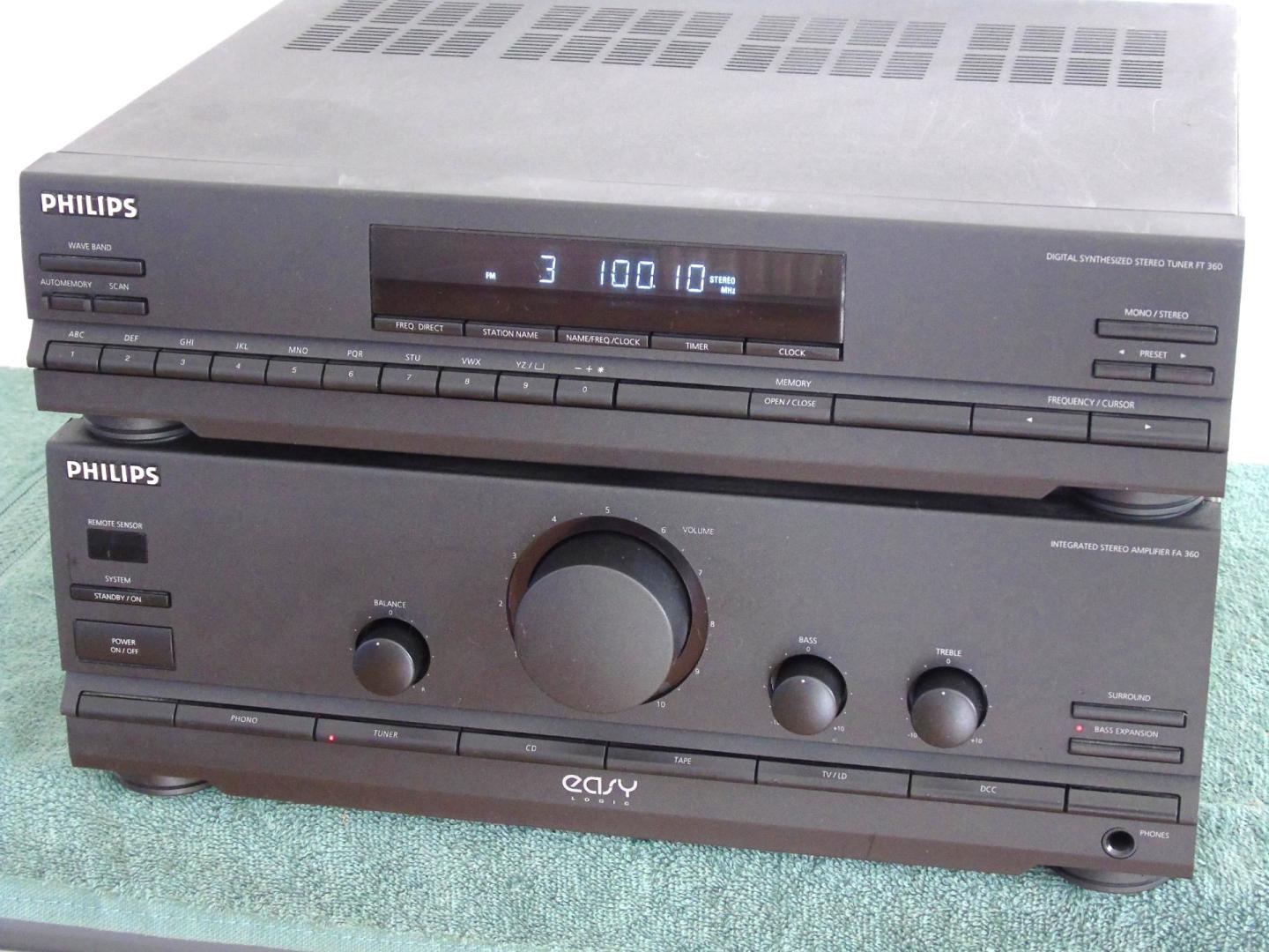Amplituner Philips FR-360 mocny i sprawny. WYSYŁKA