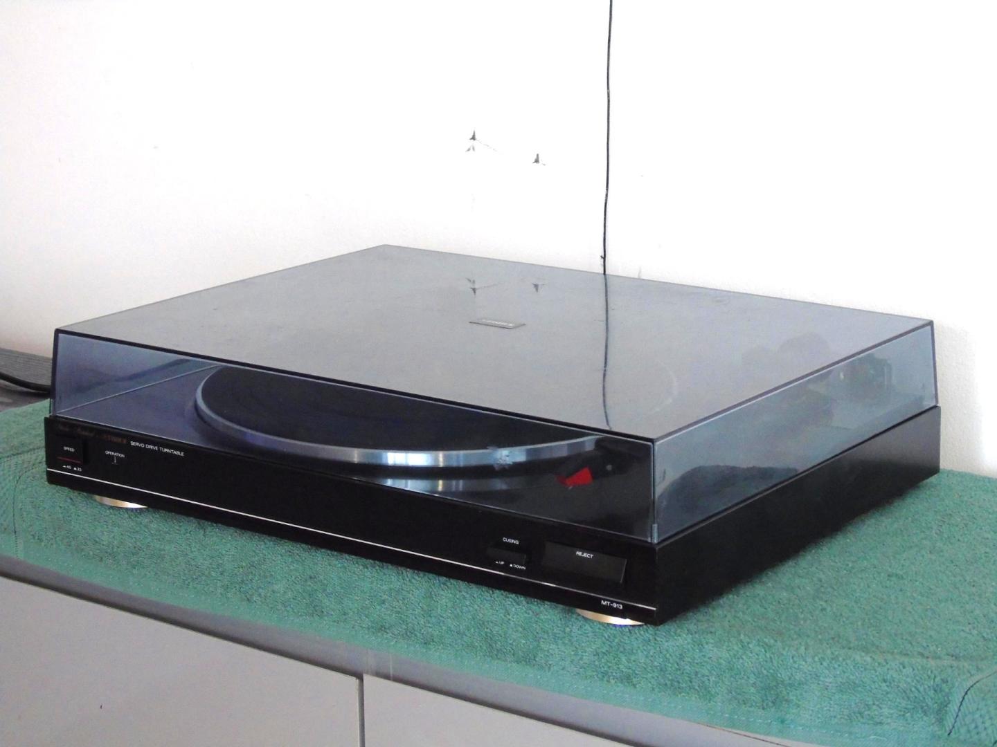 gramofon fisher mt-913 igła sprawny. dostawa.
