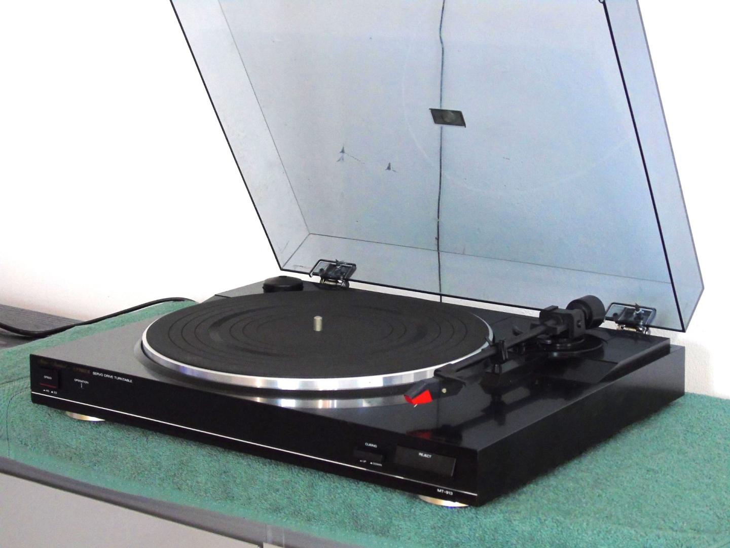 gramofon fisher mt-913 igła sprawny. dostawa.