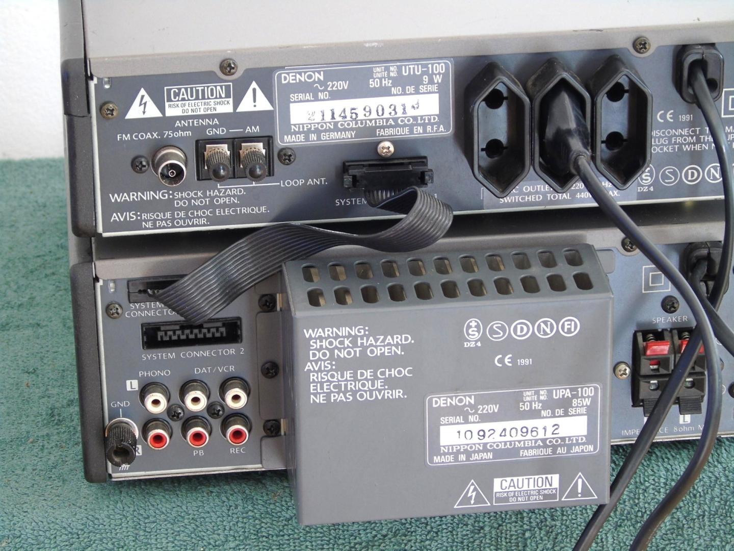 Wzmacniacz z radiem Denon seria UPA-100 UTU-100 sprawny. WYSYŁKA