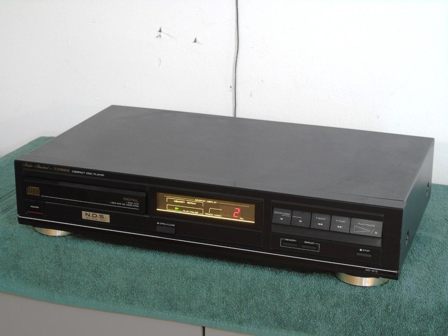 świetne cd fisher ad-913 japan sprawny i ładny. wysyłka