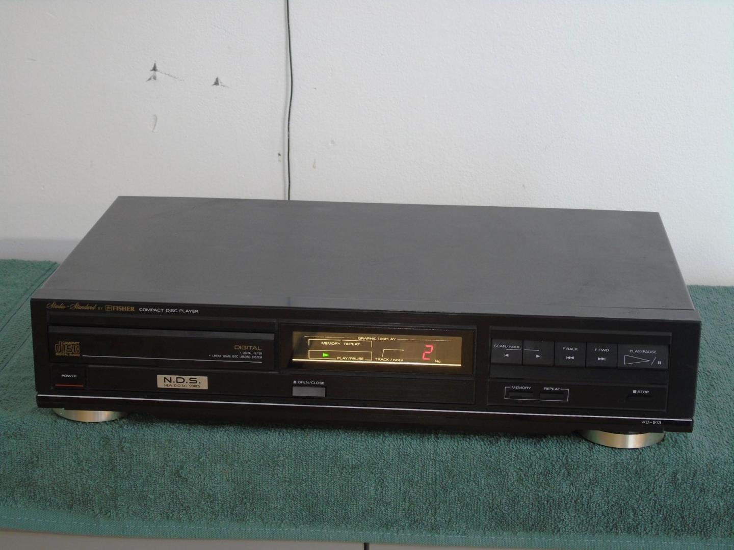 świetne cd fisher ad-913 japan sprawny i ładny. wysyłka