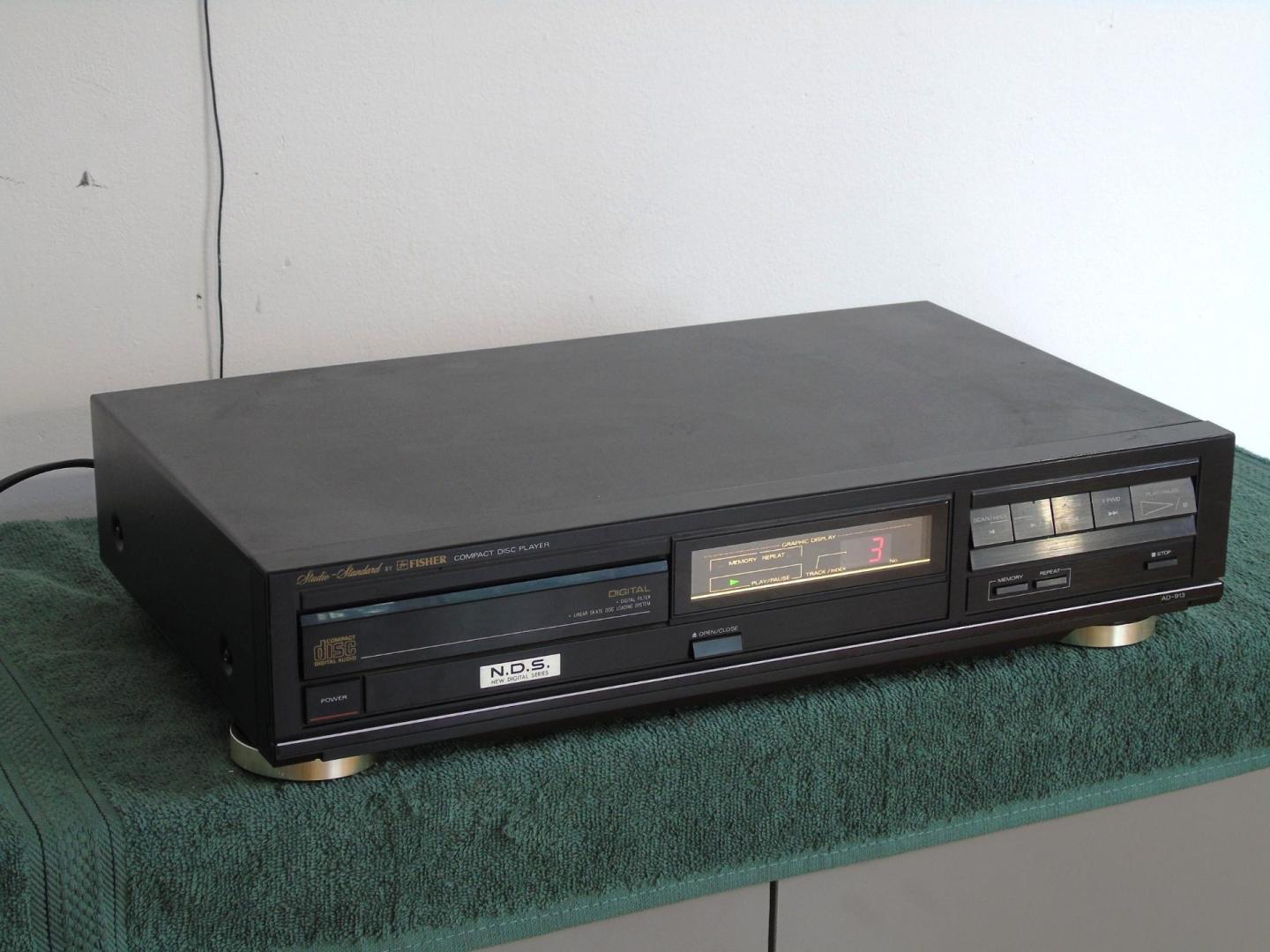 świetne cd fisher ad-913 japan sprawny i ładny. wysyłka