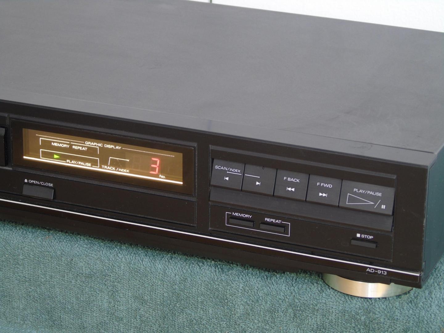 świetne cd fisher ad-913 japan sprawny i ładny. wysyłka