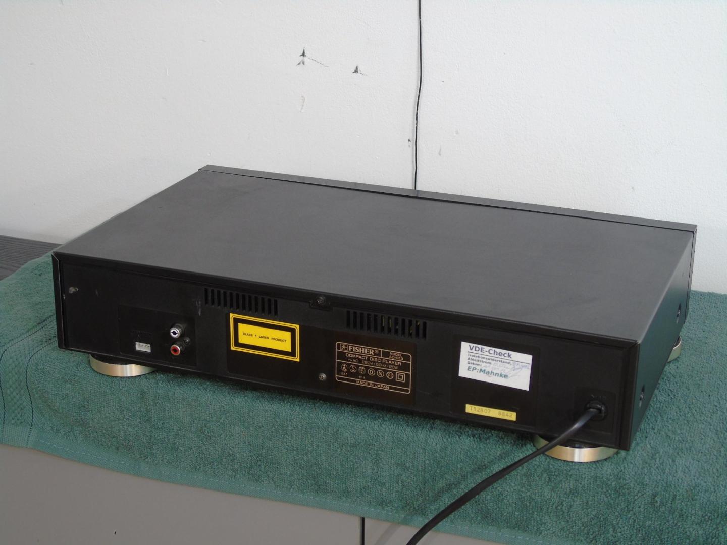 świetne cd fisher ad-913 japan sprawny i ładny. wysyłka