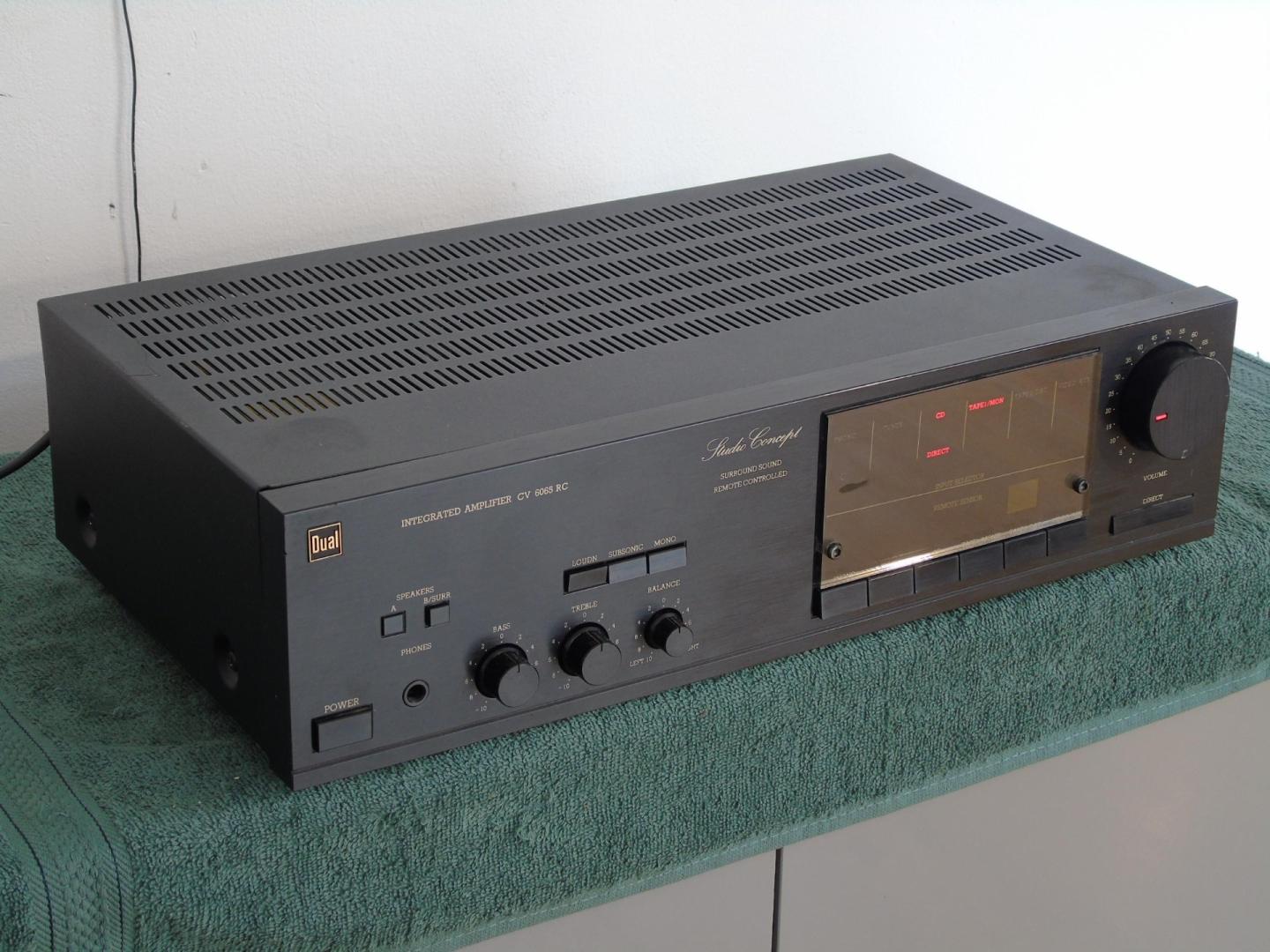 Wzmacniacz stereo Dual CV-6065 mocny i sprawny. WYSYŁKA