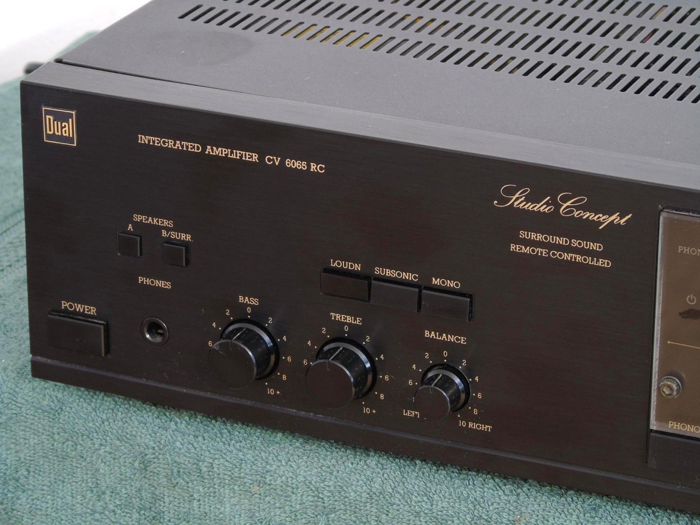 Wzmacniacz stereo Dual CV-6065 mocny i sprawny. WYSYŁKA