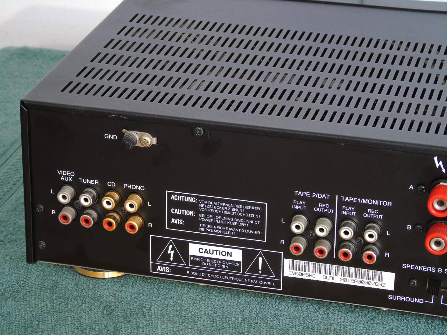 Wzmacniacz stereo Dual CV-6065 mocny i sprawny. WYSYŁKA