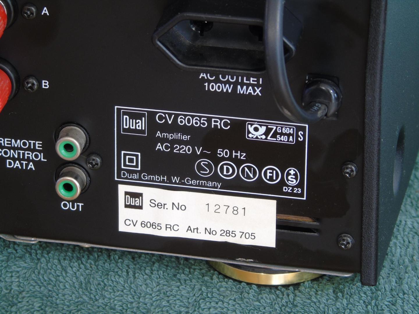 Wzmacniacz stereo Dual CV-6065 mocny i sprawny. WYSYŁKA