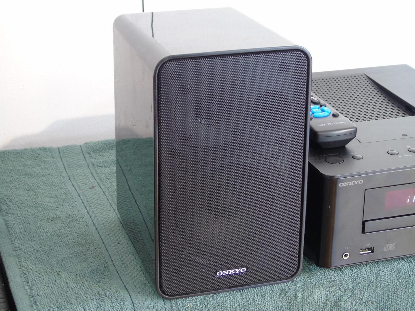 wieża onkyo pilot usb mp-3 cd rds aux kol. dostawa