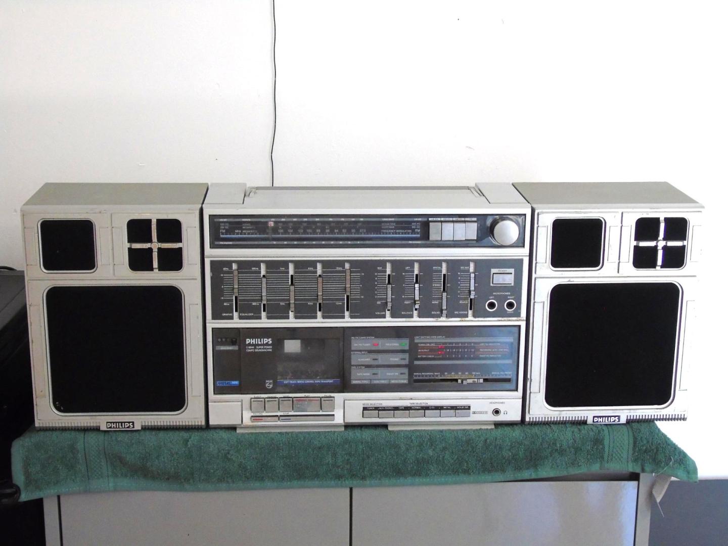 Radio magnetofon Philips D-8644 Vinage. DOSTAWA