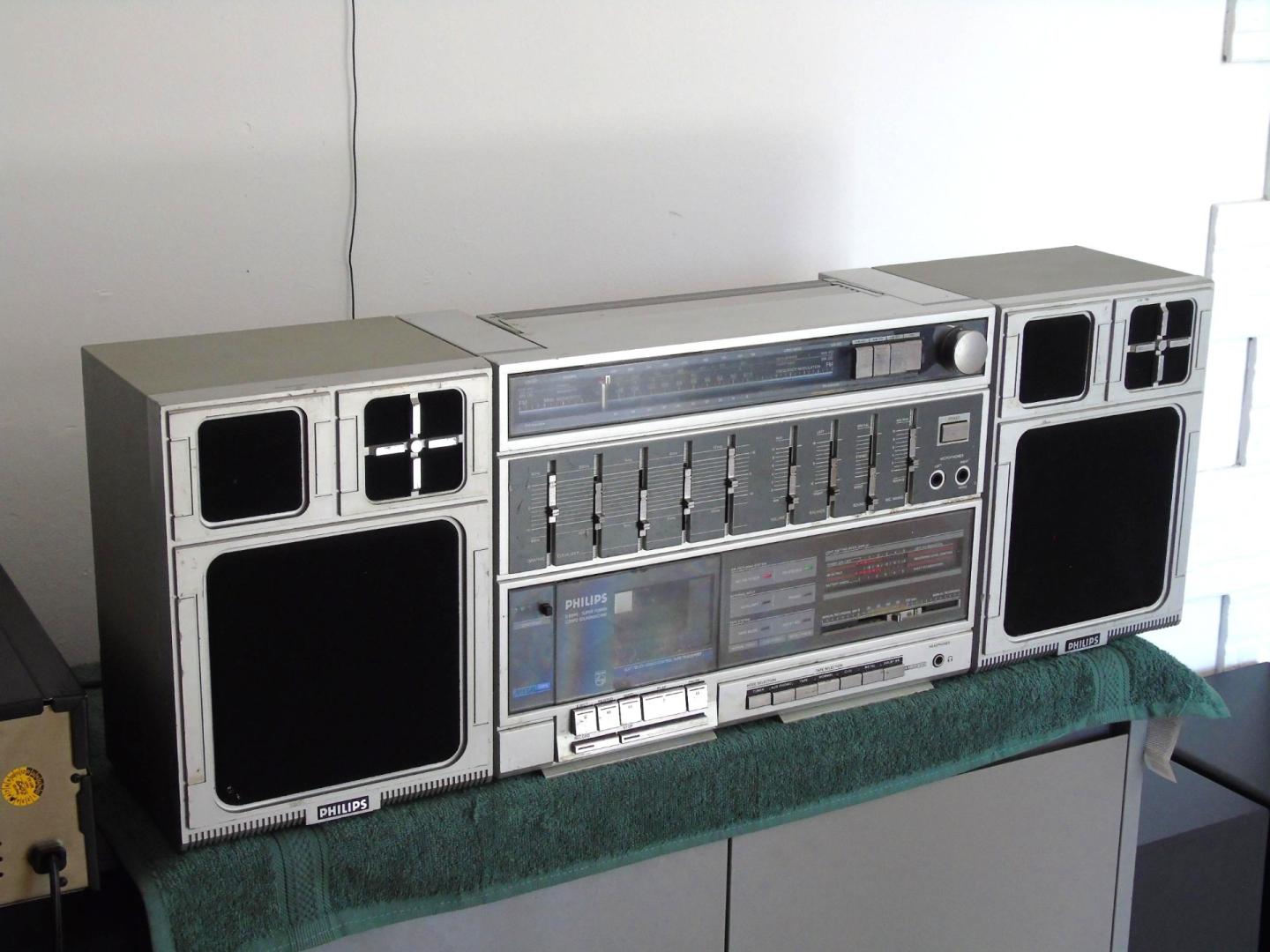 Radio magnetofon Philips D-8644 Vinage. DOSTAWA
