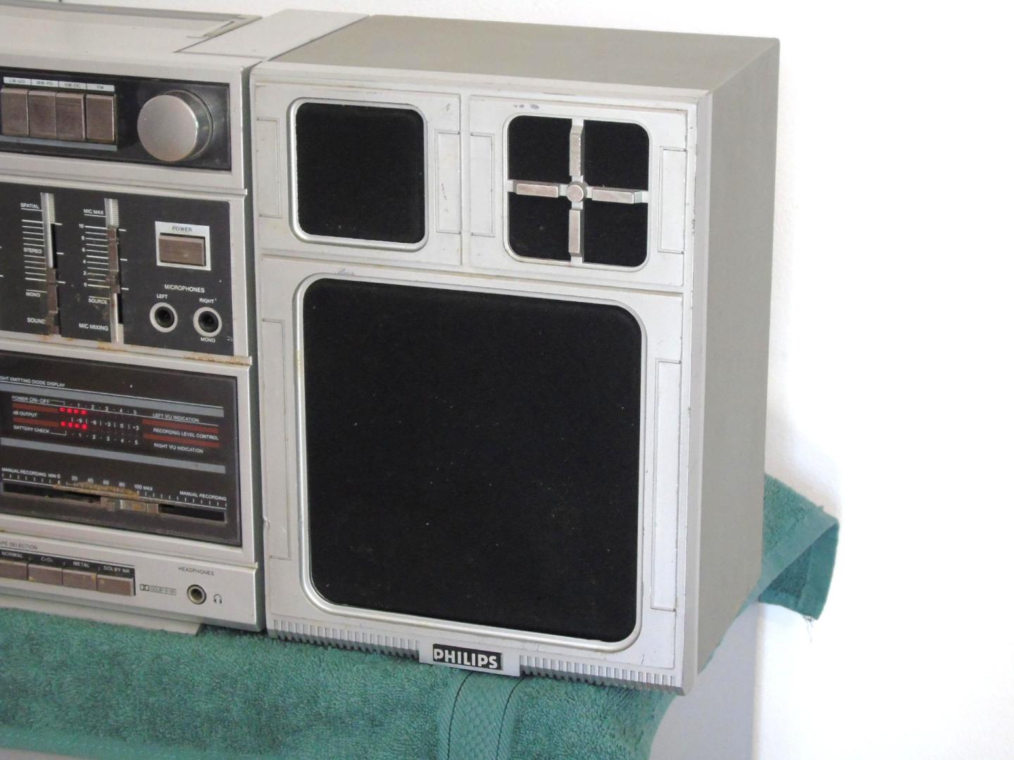 Radio magnetofon Philips D-8644 Vinage. DOSTAWA