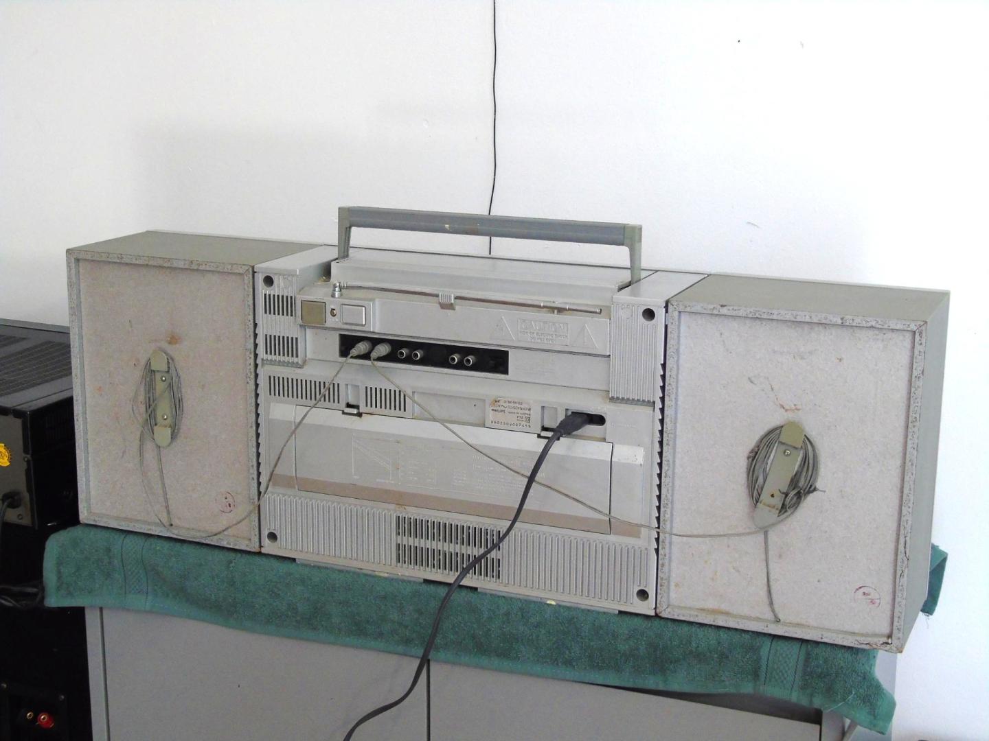Radio magnetofon Philips D-8644 Vinage. DOSTAWA