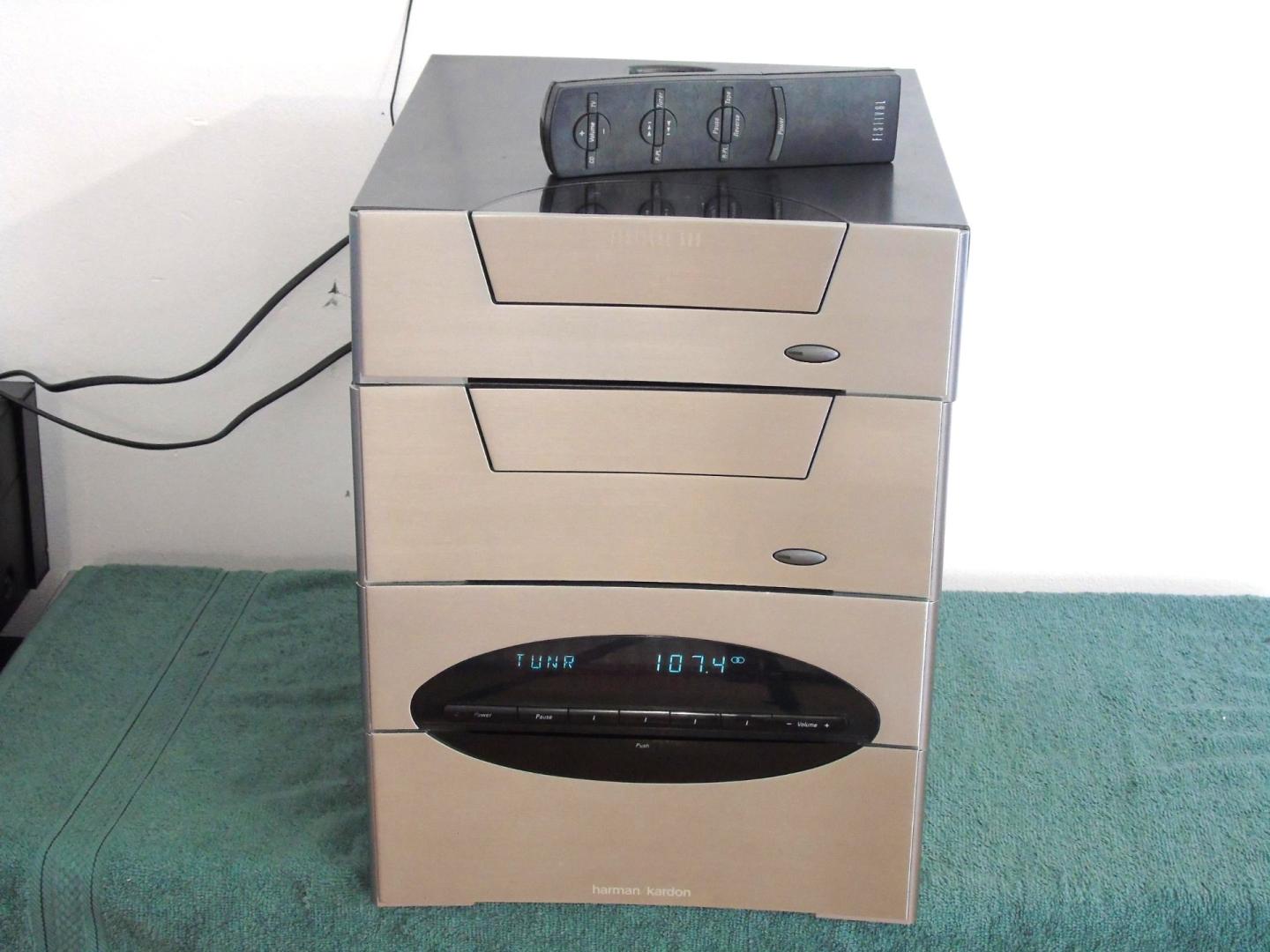 wieża harman kardon pilot wzmacniacz radio cd mag aux. dostawa