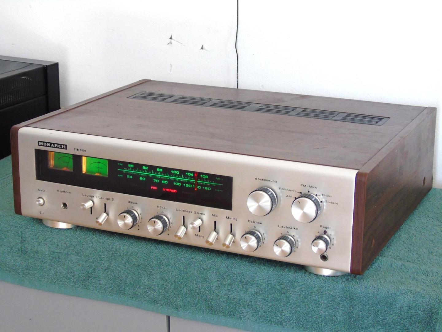 amplituner monarch str 7000 japan vintage. dostawa