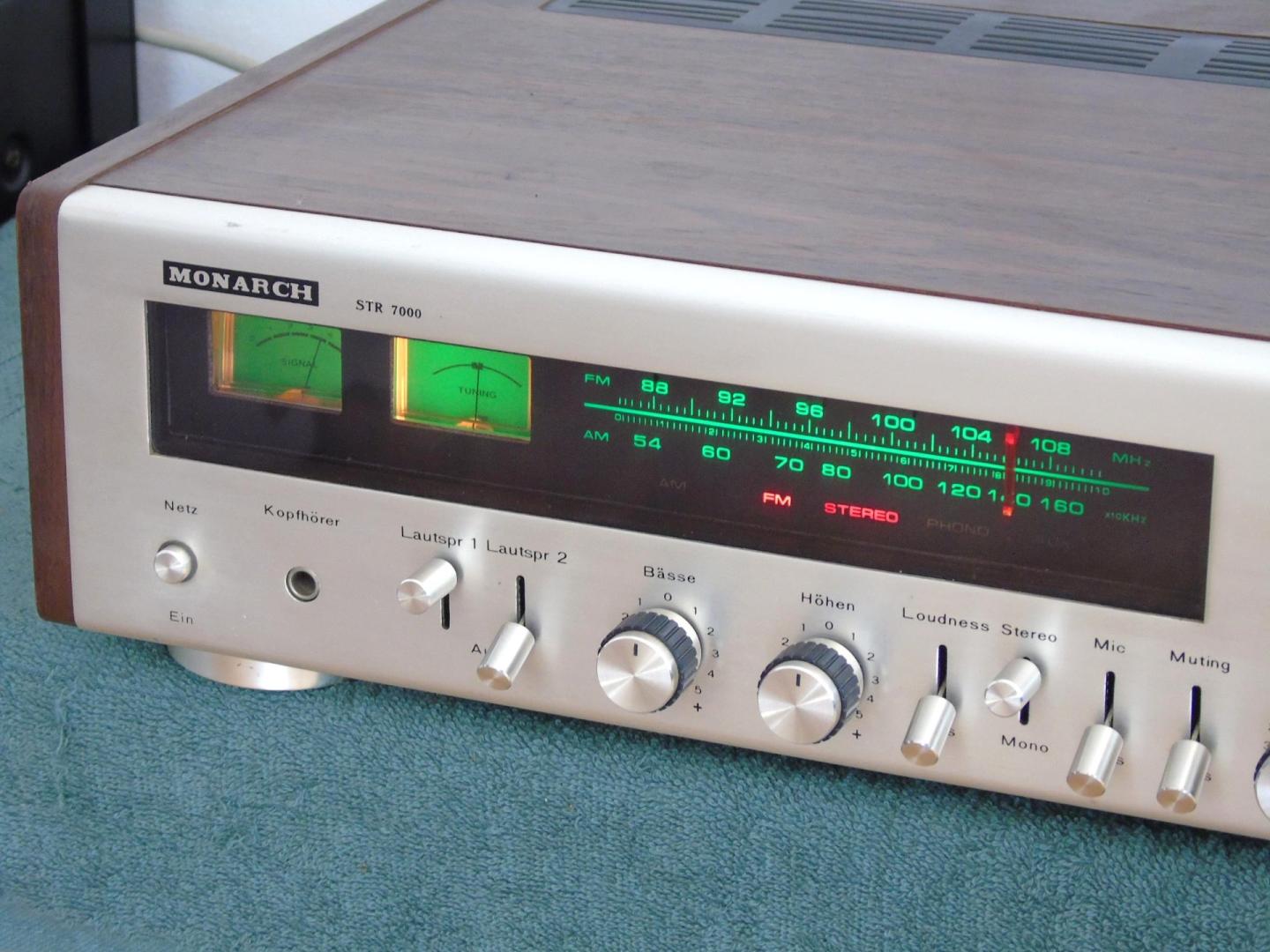 amplituner monarch str 7000 japan vintage. dostawa