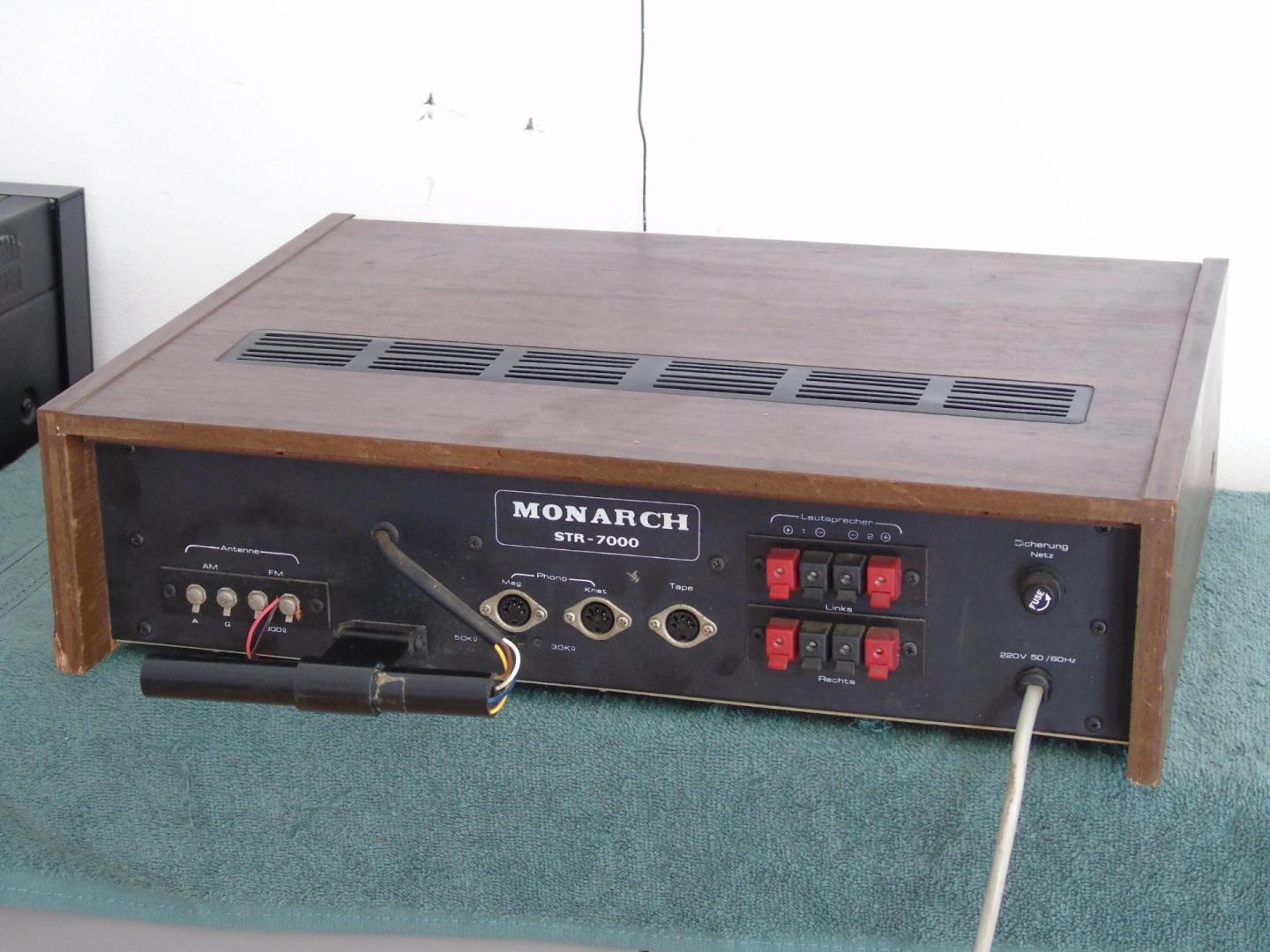 amplituner monarch str 7000 japan vintage. dostawa