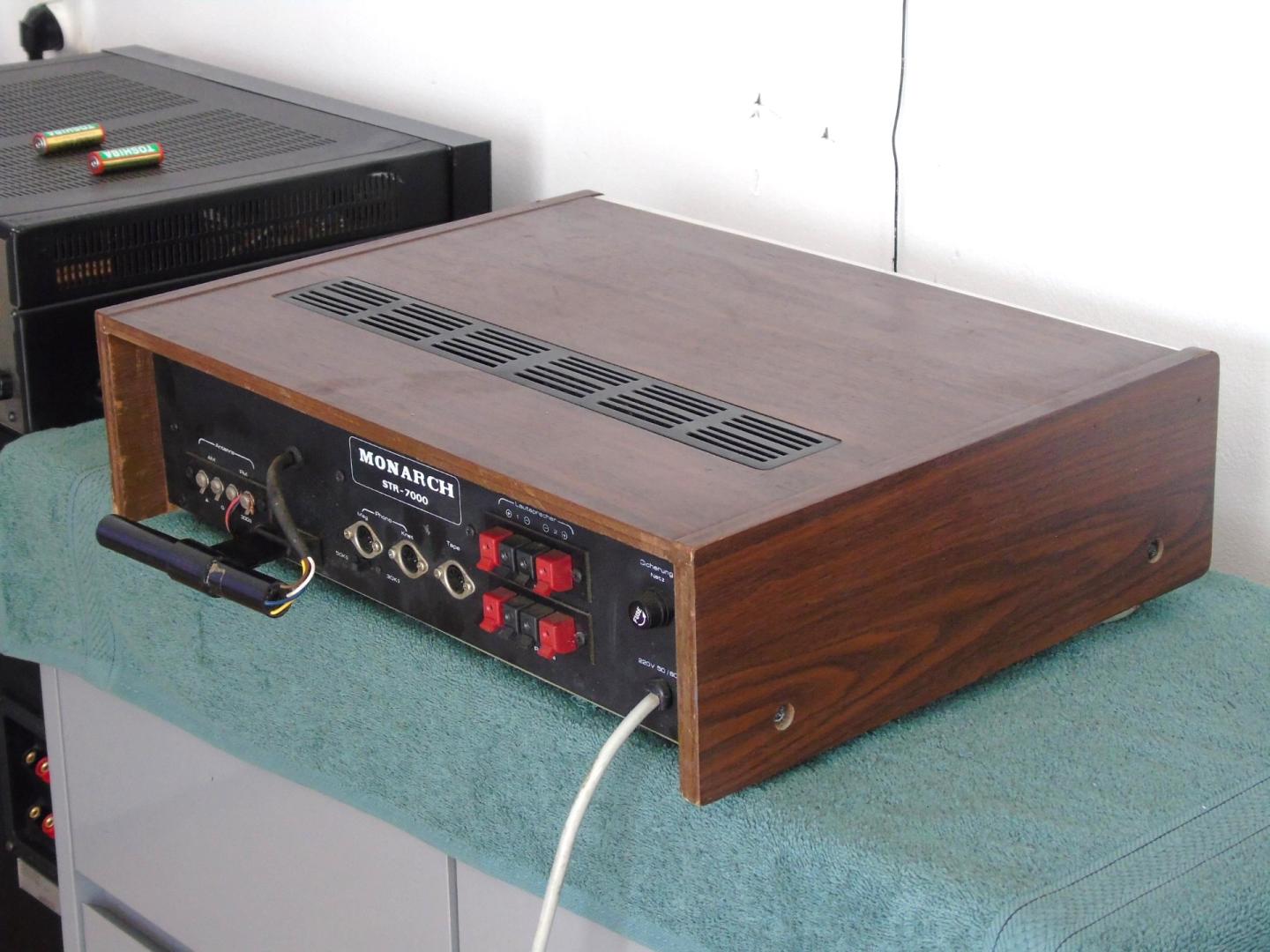 amplituner monarch str 7000 japan vintage. dostawa