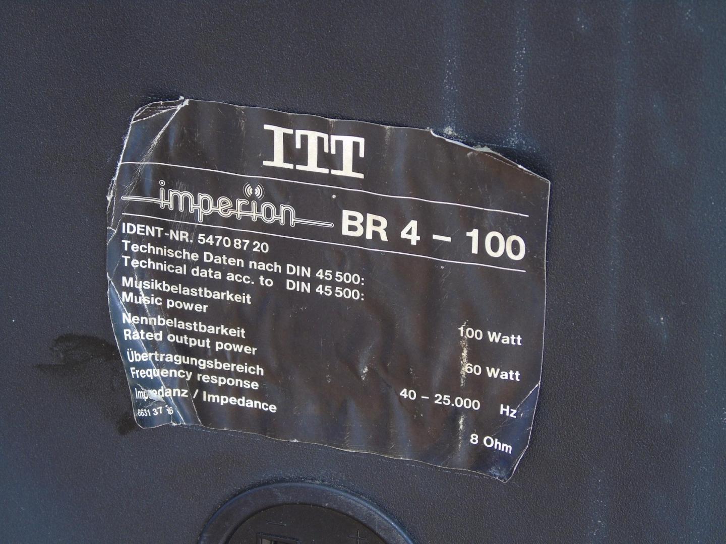 kolumny itt imperion br-4 świetne stereo vintage. dostawa