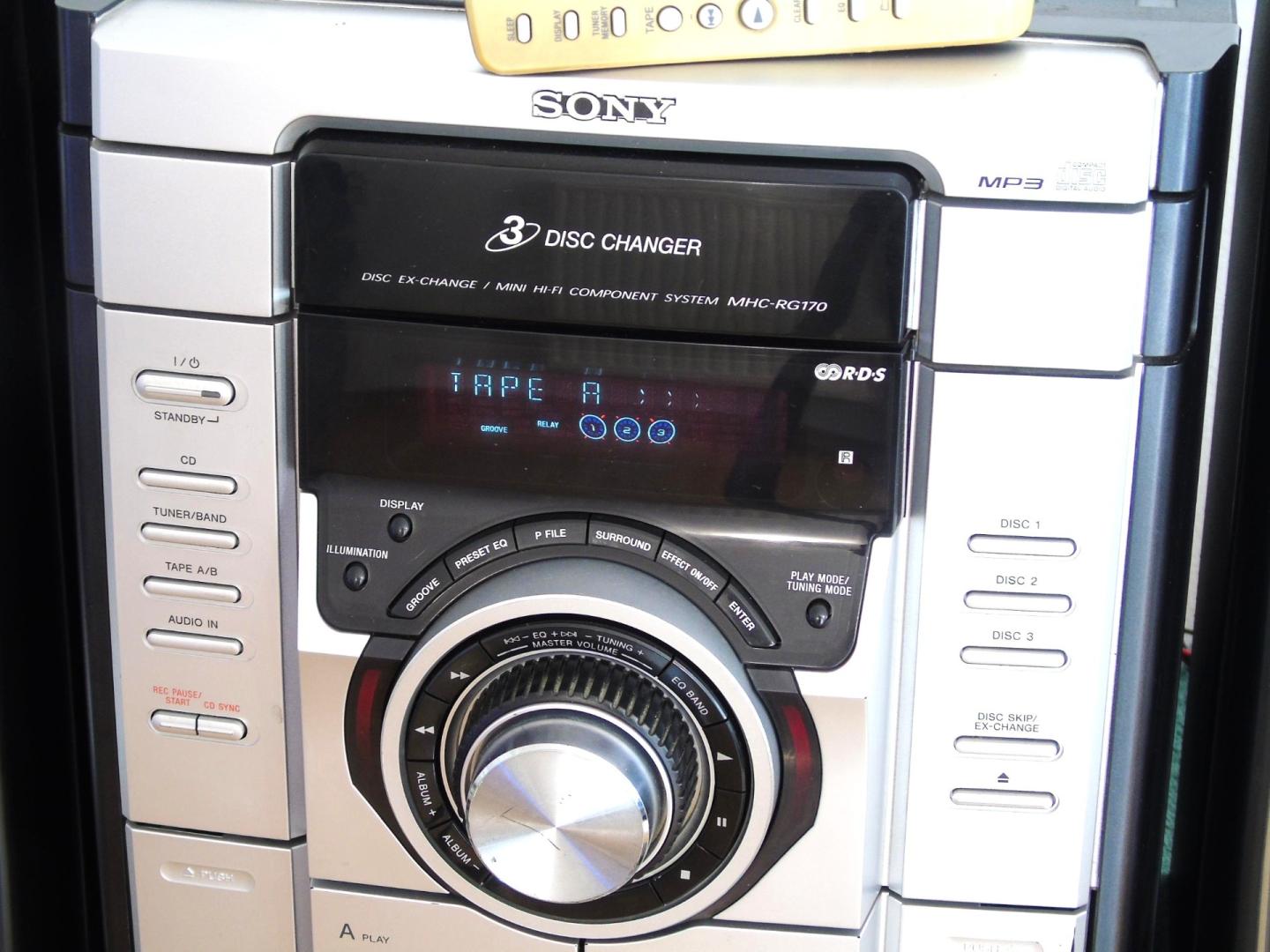 wieża sony hcd-rg170 pilot kolumny sprawna. dostawa.
