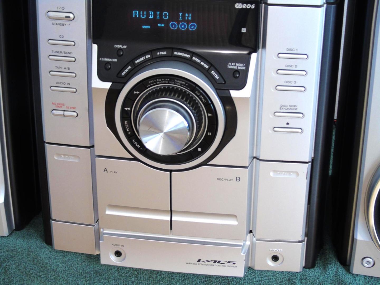 wieża sony hcd-rg170 pilot kolumny sprawna. dostawa.