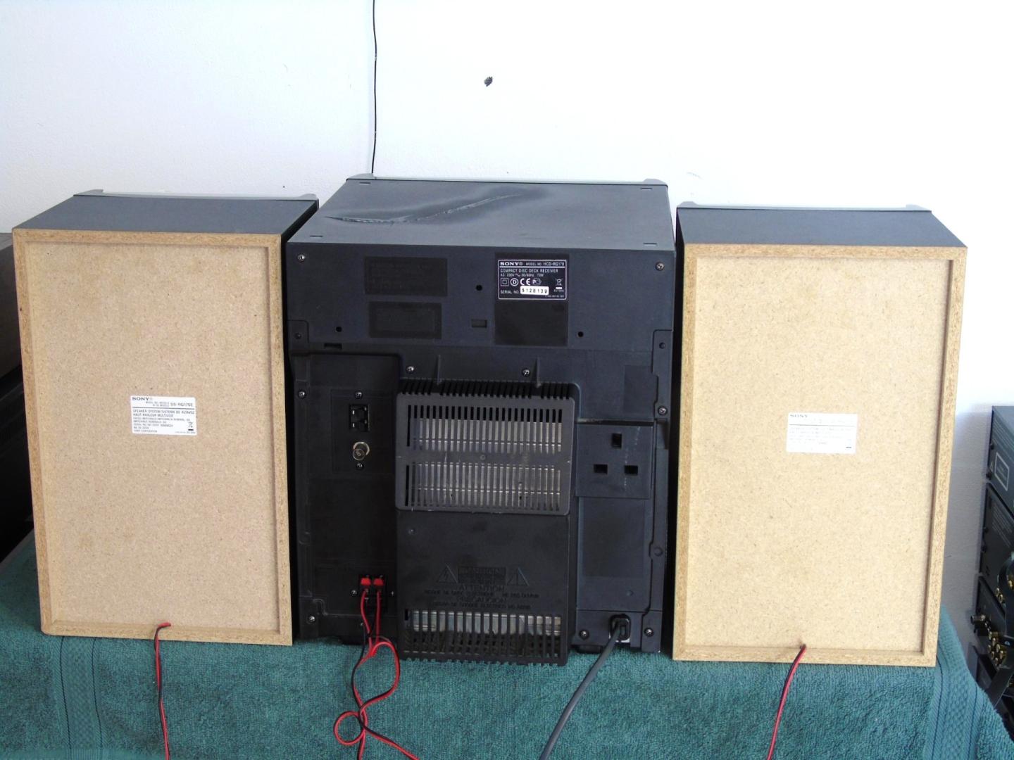 wieża sony hcd-rg170 pilot kolumny sprawna. dostawa.