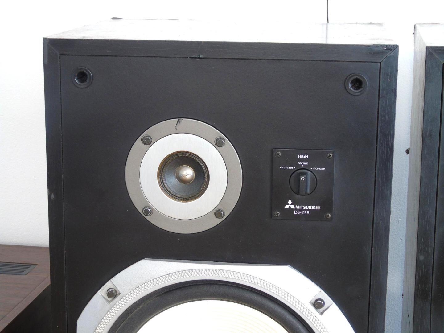 Kolumny Mitsubishi DS-25B świetne stereo Vintage. DOSTAWA.