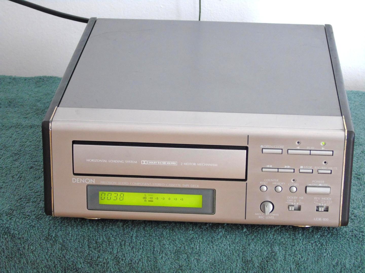 magnetofon denon udr-100 działa , ładny. wysyłka.