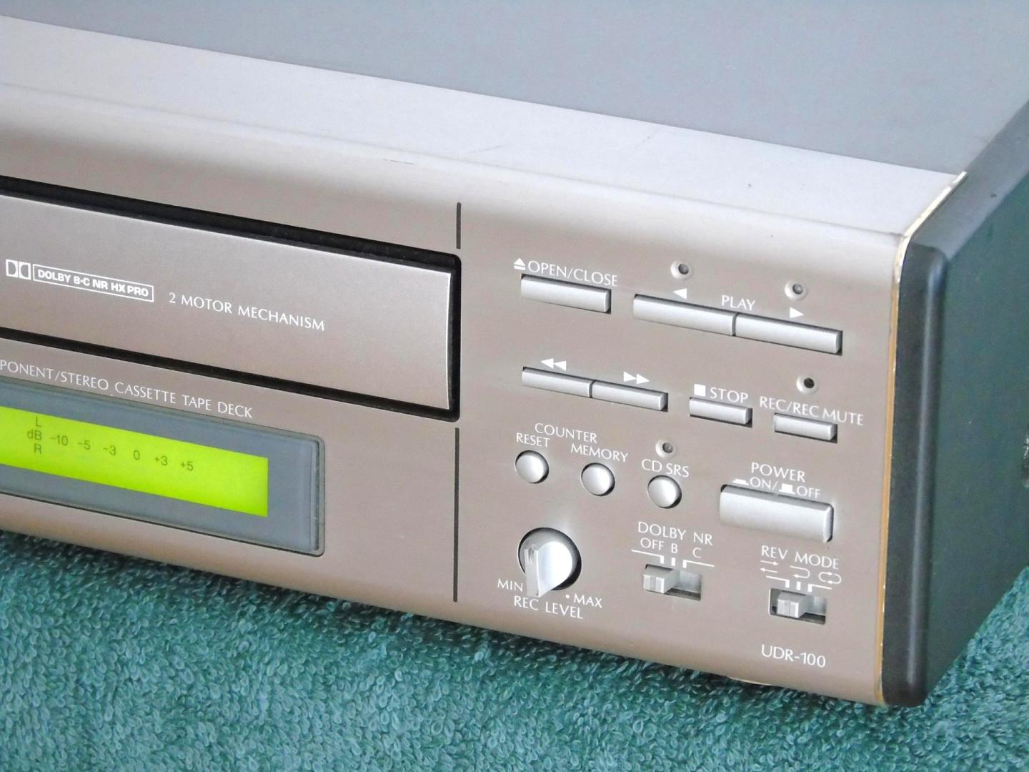 magnetofon denon udr-100 działa , ładny. wysyłka.