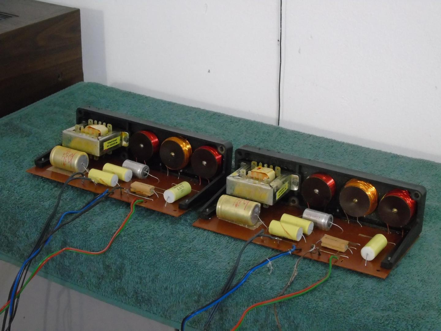 Zwrotnice audio Telefunken 3-drożne duże .WYSYŁKA