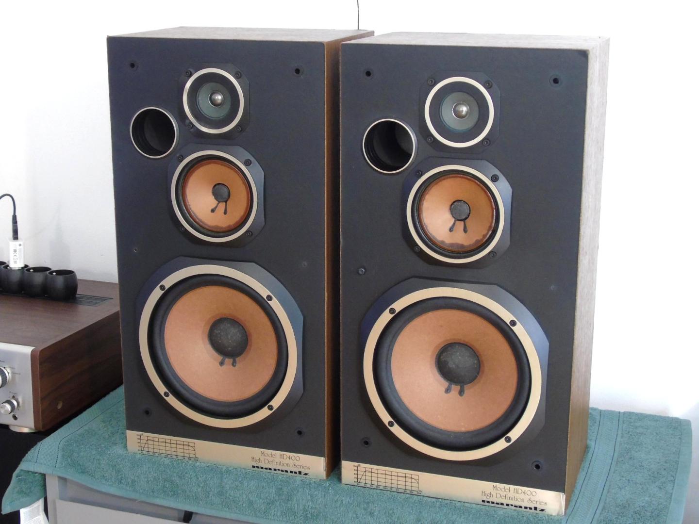 Kolumny Marantz HD-400 świetne stereo Vintage. DOSTAWA.