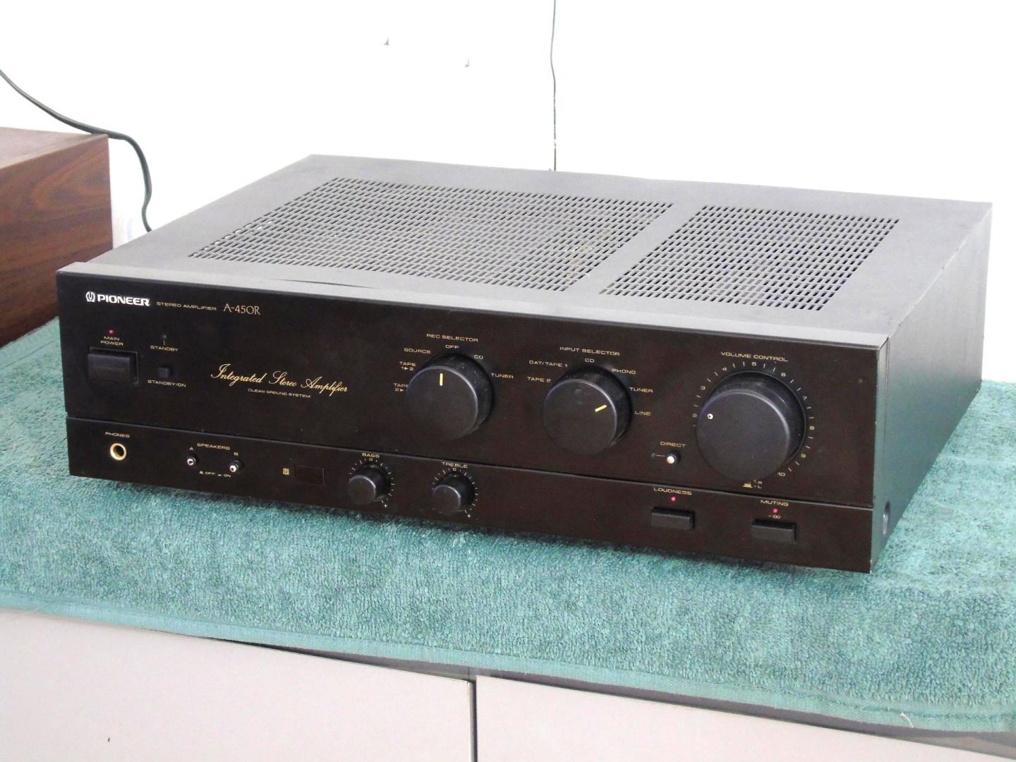 Świetny wzmacniacz stereo Pioneer A-450 mocny 410 wat. DOSTAWA