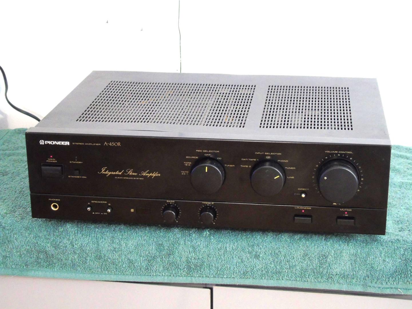 Świetny wzmacniacz stereo Pioneer A-450 mocny 410 wat. DOSTAWA