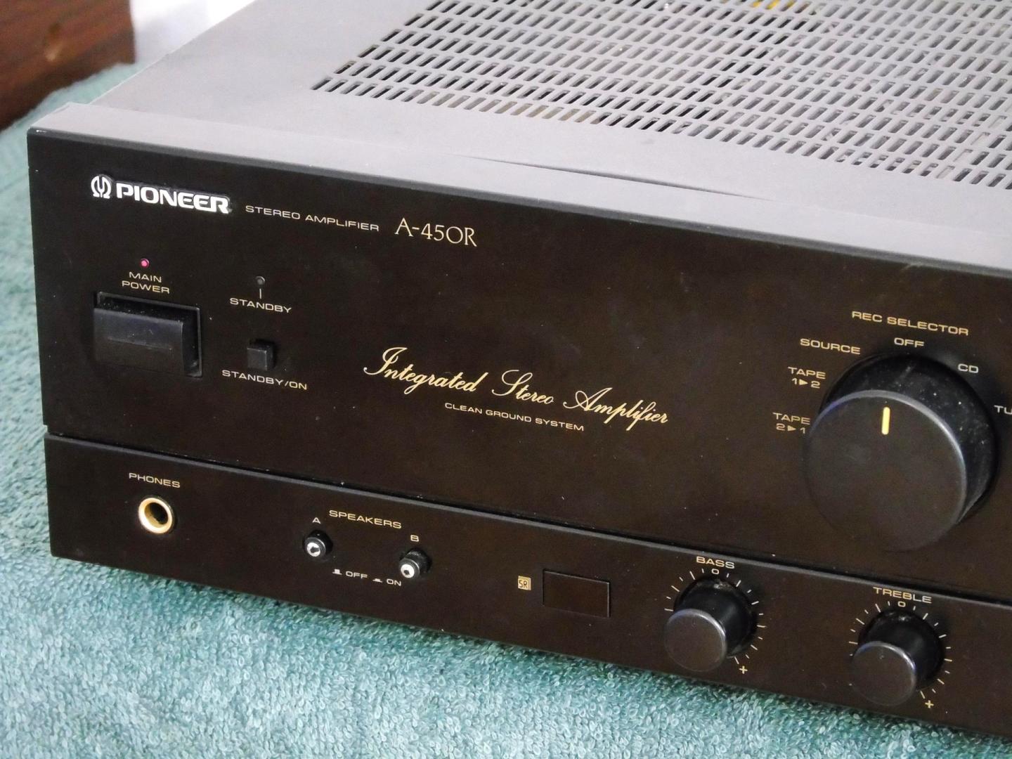 Świetny wzmacniacz stereo Pioneer A-450 mocny 410 wat. DOSTAWA