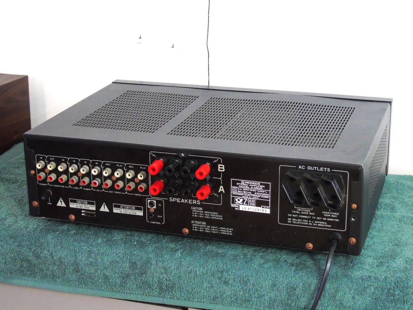 Świetny wzmacniacz stereo Pioneer A-450 mocny 410 wat. DOSTAWA