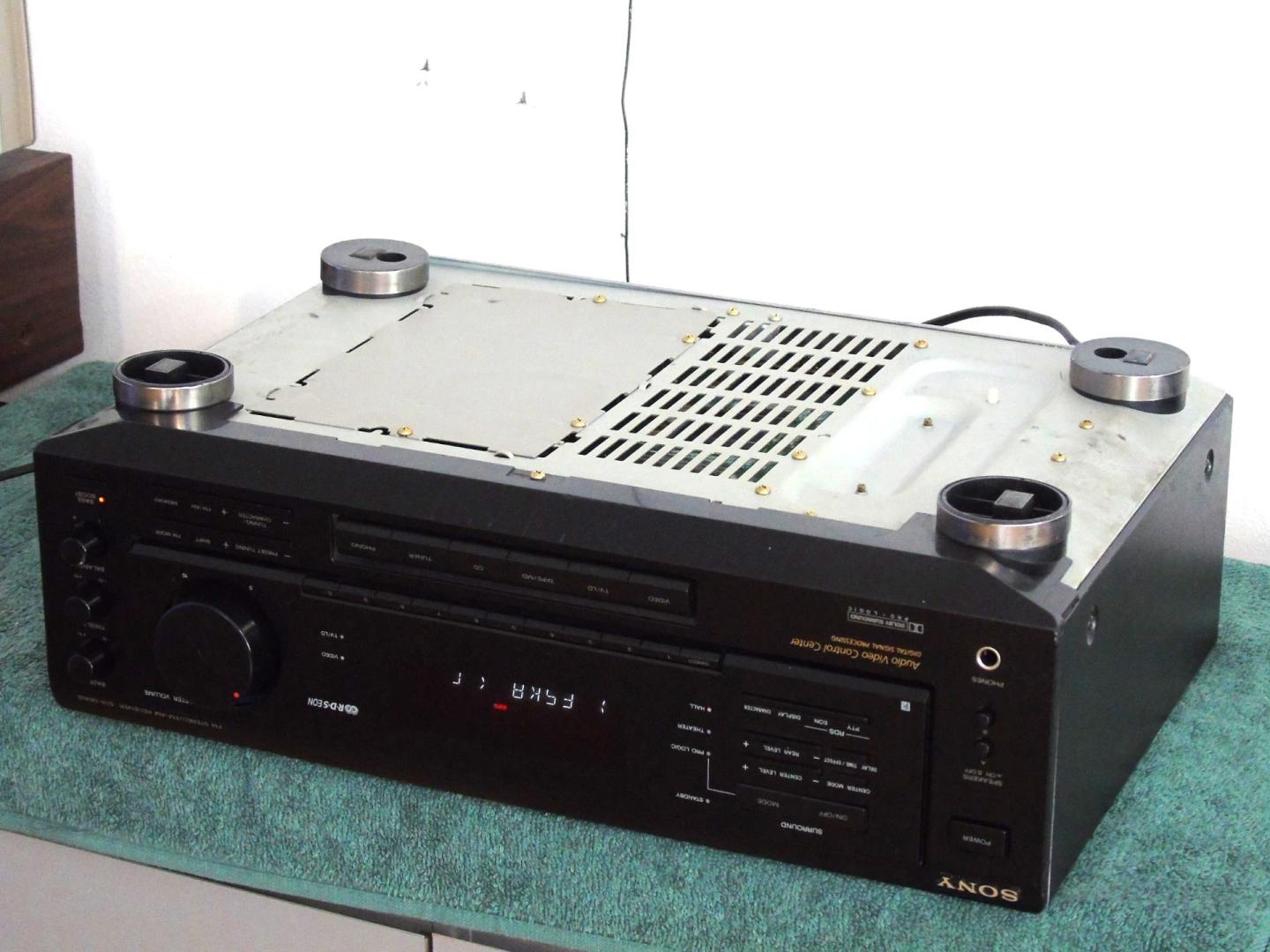 amplituner sony str-de405 rds sprawny i mocny 2x 120 wat. dostawa
