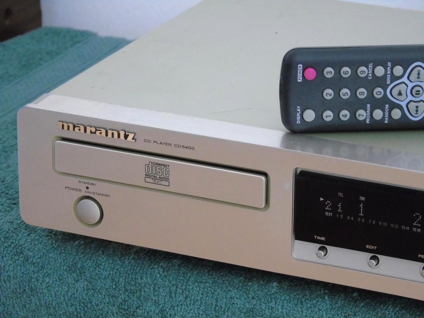 Odtwarzacz CD japońskiej firmy Marantz CD-5400 pilot. WYSYŁKA.