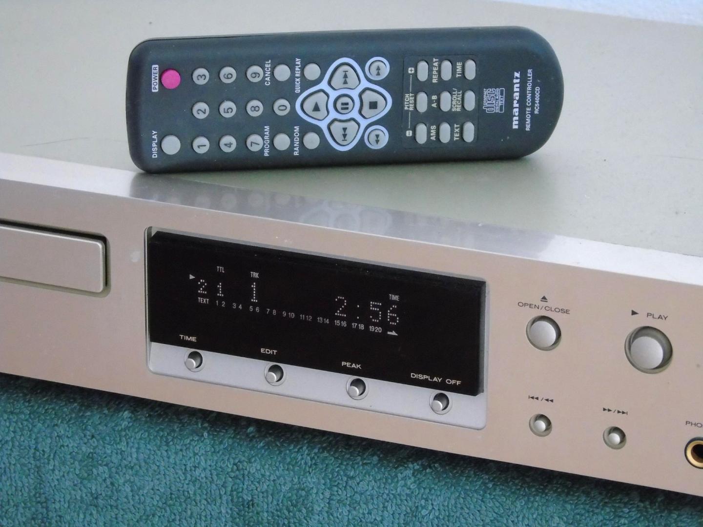 Odtwarzacz CD japońskiej firmy Marantz CD-5400 pilot. WYSYŁKA.