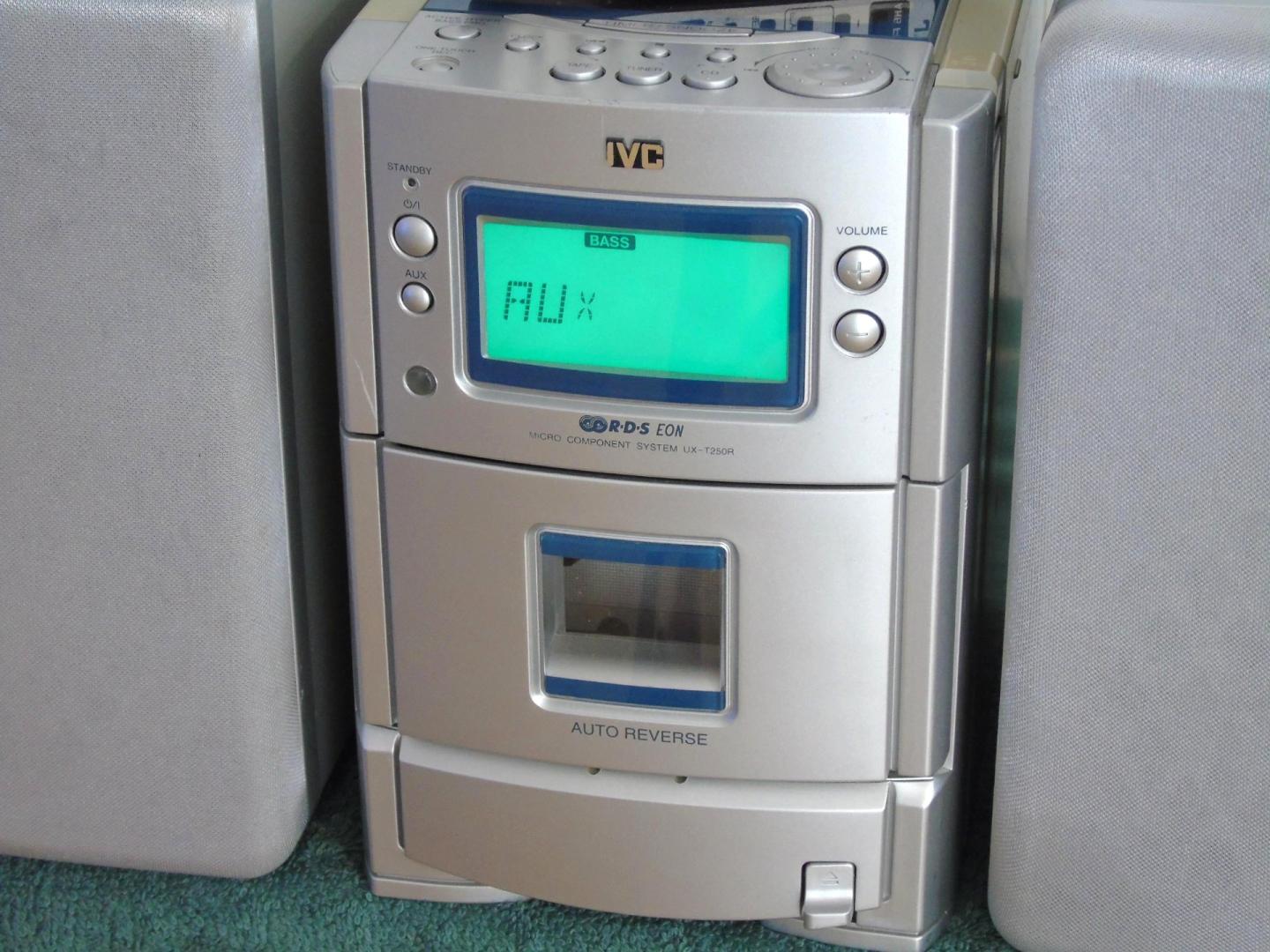 sprawna wieża jvc ux-t250 pilot kolumny, wysyłka.