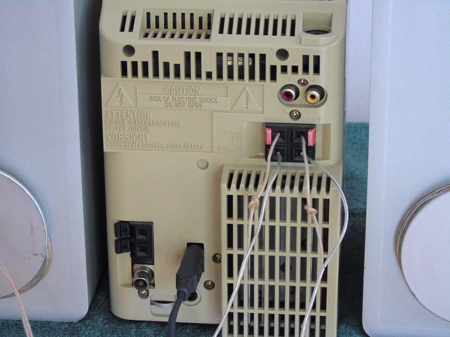 sprawna wieża jvc ux-t250 pilot kolumny, wysyłka.