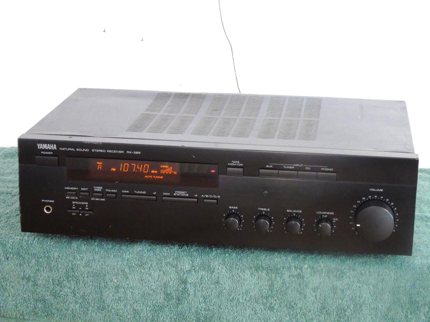 Amplituner Yamaha RX-385 świetne stereo. WYSYŁKA