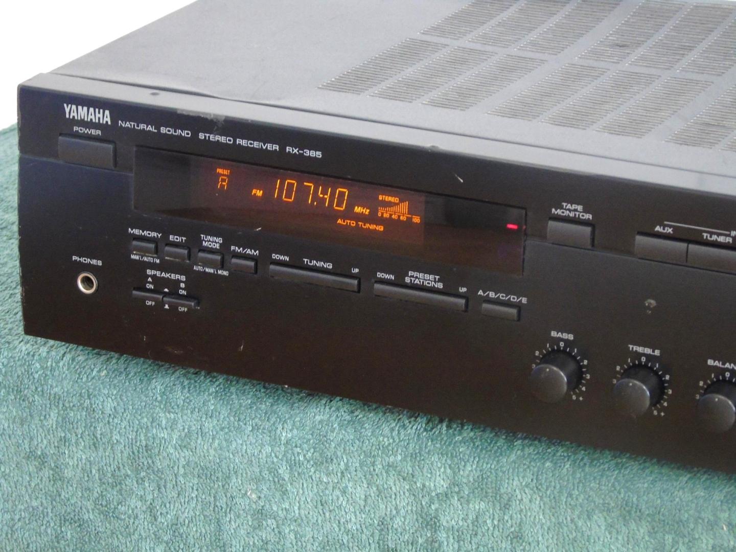 Amplituner Yamaha RX-385 świetne stereo. WYSYŁKA